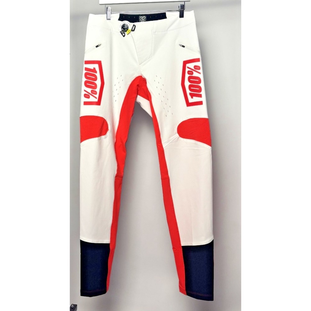 100% -  R-CORE X DH Pant- NWT New Black/ Red pants - 32